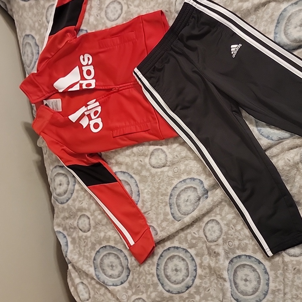 Boys 4 Adidas Tracksuit